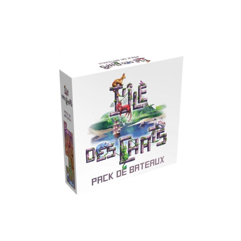 Acheter jeu de société l'île des chats - Pack de bateaux