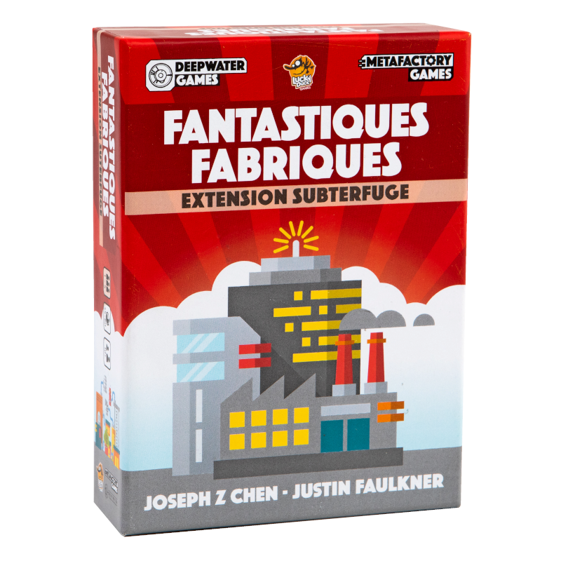 Acheter jeu de société Fantastiques Fabriques- Extension Subterfuge