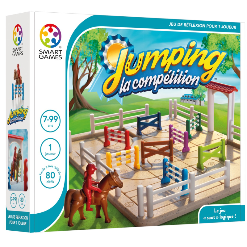 Jumping La Compétition est un Casse-tête de la marque Smart Games
