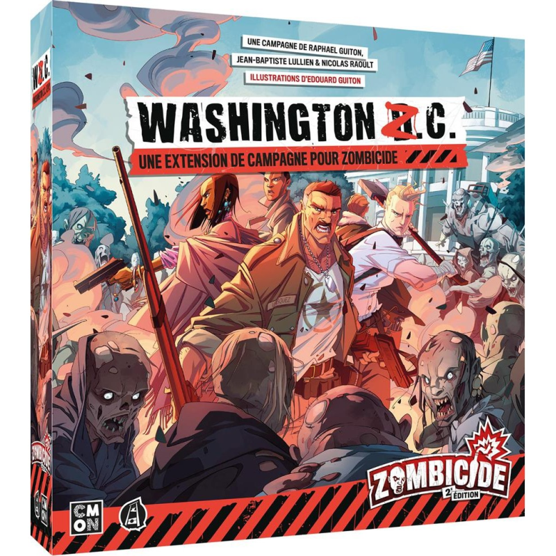 Acheter jeu de société Zombicide (Saison 1) - 2ème Edition : Washington Z.C.
