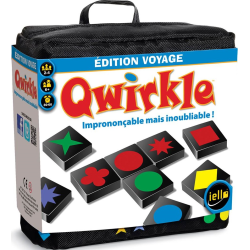 Qwirkle Voyage est la version mini de Qwirkle idéale pour le transport