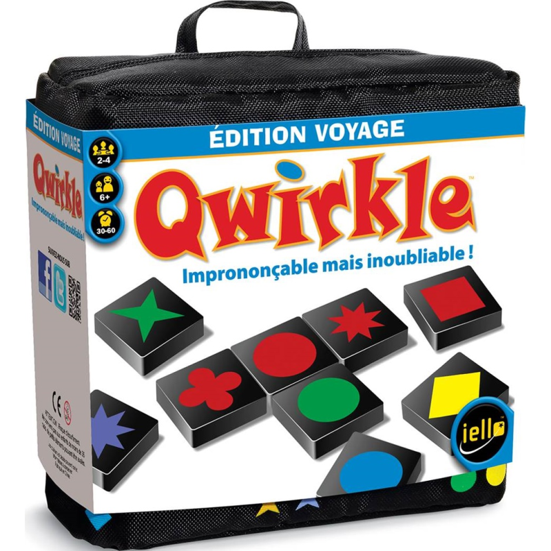 Qwirkle Voyage est la version mini de Qwirkle idéale pour le transport