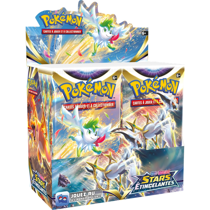 Acheter Display 36 Boosters Pokémon EB09 Stars Etincelantes