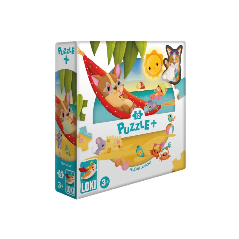 Acheter loki-puzzle : Loki à la plage