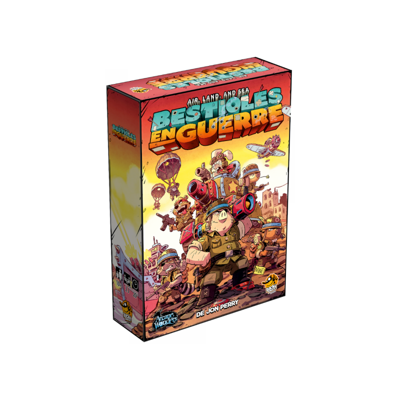 Acheter le jeu de société AIR, LAND, AND SEA - Bestioles en Guerre