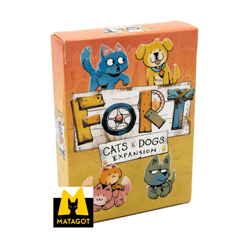 Acheter l'extension du jeu de société Fort: FORT-chats et chiens