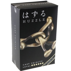 Découvrez le casse-tête métal TRINITY de la marque Huzzle