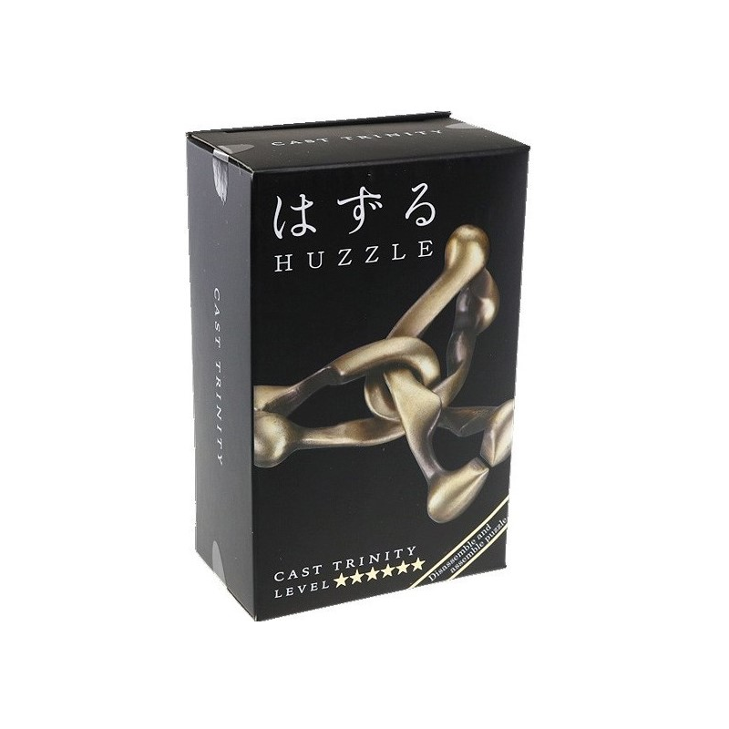 Découvrez le casse-tête métal TRINITY de la marque Huzzle