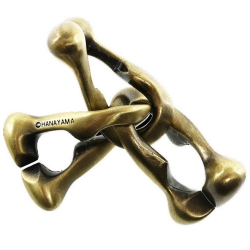 Découvrez le casse-tête métal TRINITY de la marque Huzzle