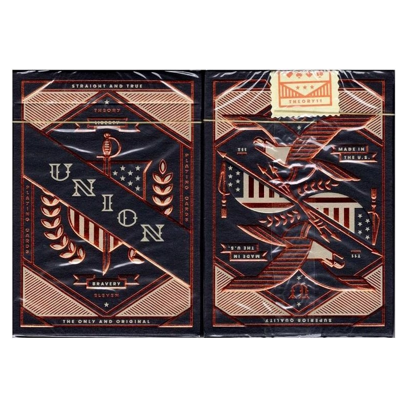 Jeu de 54 cartes Theory11 Premium Union