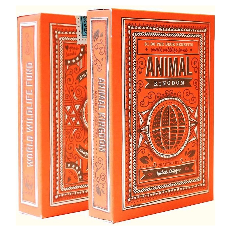 Jeu de 54 cartes Theory11 Animal Kingdom