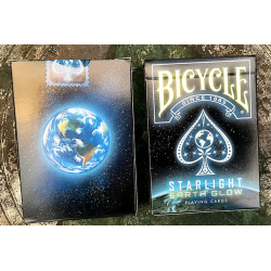 Acheter Jeu de 54 cartes Bicycle Starlight Earth Glow