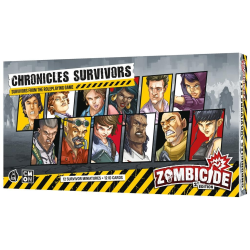 Acheter jeu de société Zombicide (Saison 1) - 2ème Edition : Survivants de Chronicles