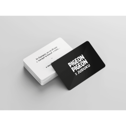 Acheter le jeu de société Pigeon Pigeon Noir x Juduku