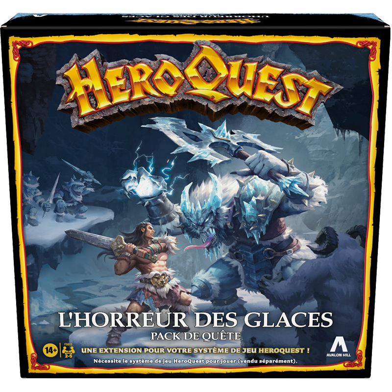 Acheter jeu de société Heroquest extension Horreur des Glaces