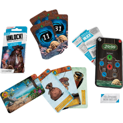 Acheter jeu de société Unlock Short Adventures Secrets de la Pieuvre