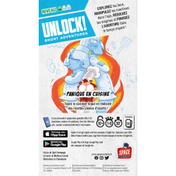 Acheter le jeu de société Unlock Short Adventures Panique en Cuisine