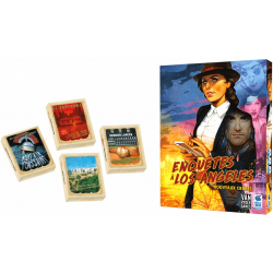 Acheter jeu de société enquête à Los Angeles extension nouveaux crimes