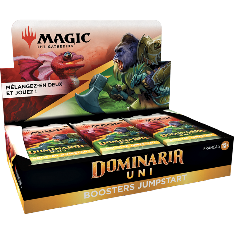 Acheter Magic boite 18 boosters jumpstart Dominaria United