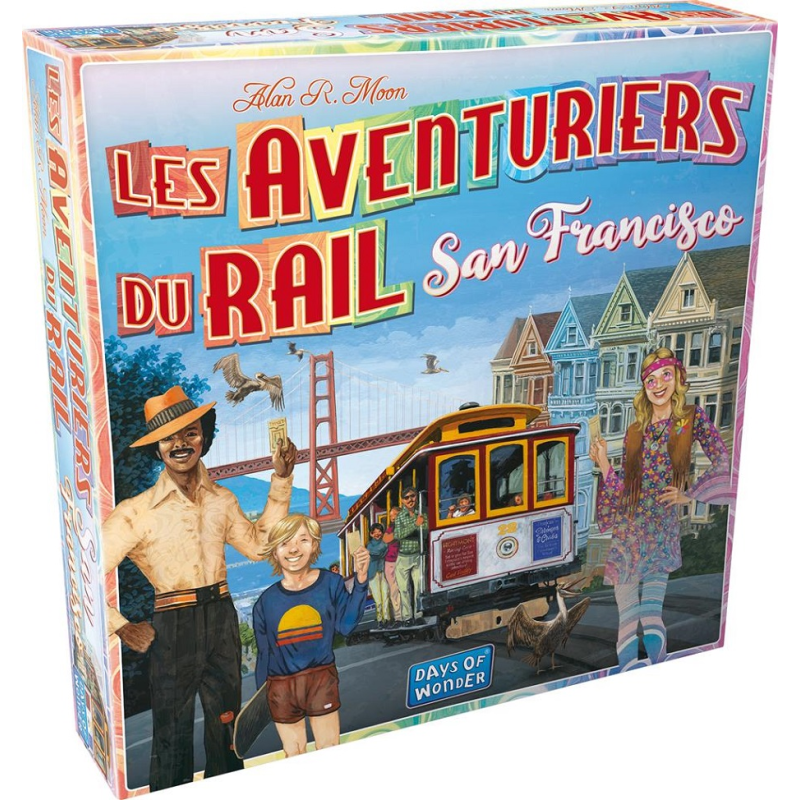 Acheter jeu de société Aventuriers du Rail San Francisco