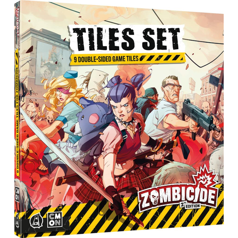 Acheter jeu de société Zombicide Set de Dalles Saison 1