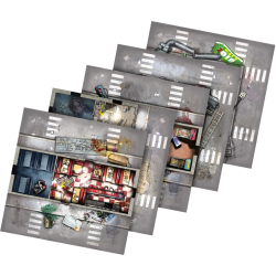 Acheter jeu de société Zombicide Set de Dalles Saison 1