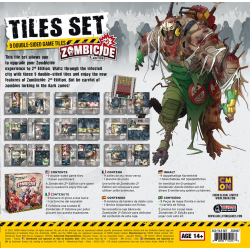 Acheter jeu de société Zombicide Set de Dalles Saison 1