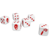 Acheter jeu de société Zombicide set de dés spéciaux noirs et blancs