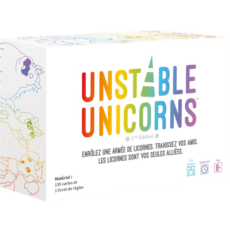 Acheter jeu de société Unstable Unicorns