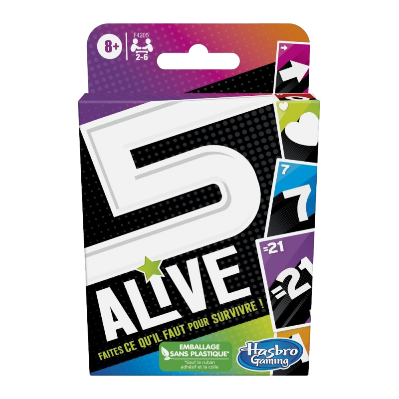 Achetez le jeu de société Hasbro 5 Alive