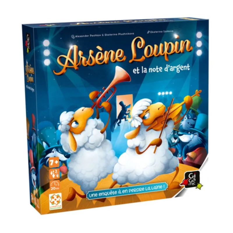 Acheter jeu de société Arsène Loupin et la Note d'Argent