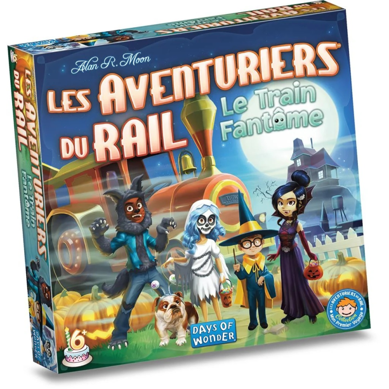Acheter jeu de société les Aventuriers du Rail Mon Premier Voyage - Le Train Fantôme