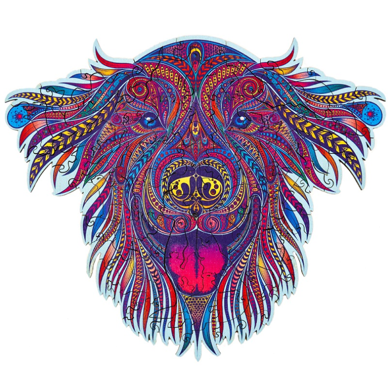 Acheter un puzzle créatif en bois Le Chien Docile