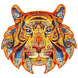 Acheter un puzzle créatif en bois Le Tigre Captivant