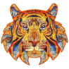 Acheter un puzzle créatif en bois Le Tigre Captivant