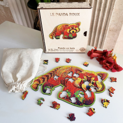 Acheter un puzzle créatif en bois Le Panda Roux