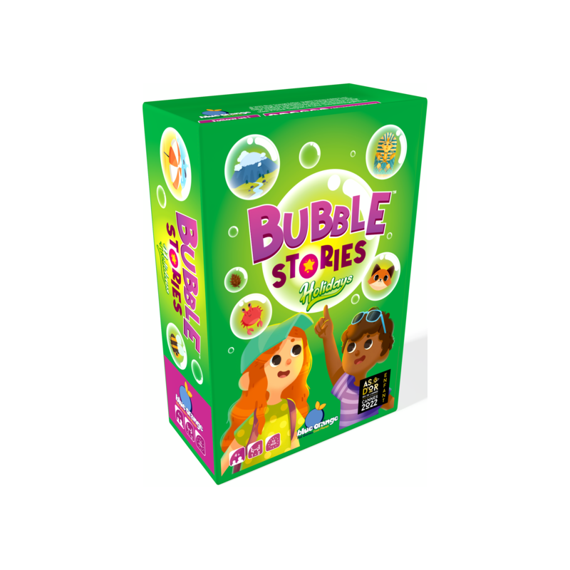 Achetez le jeu société Blue Orange Bubble Stories Vacances