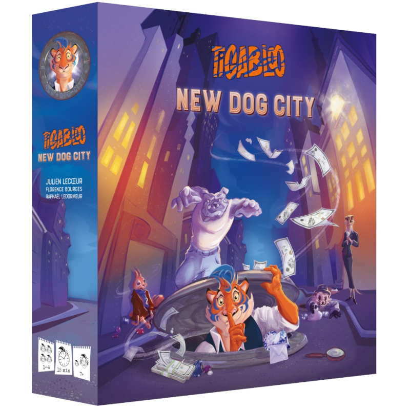Acheter jeu de société Tigabloo - New Dog City