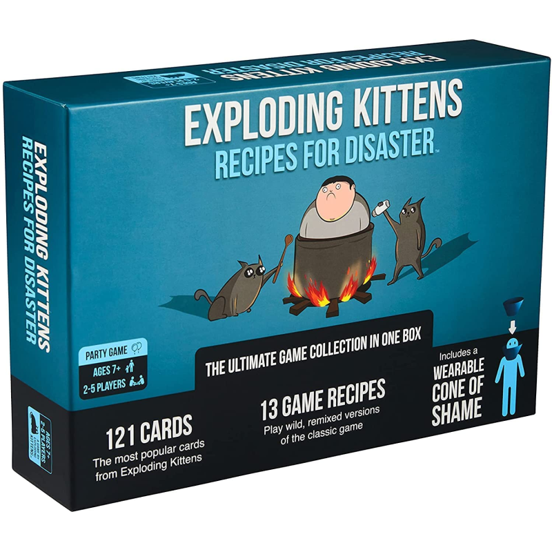 Acheter jeu de société Exploding Kittens - Recettes Chatastrophiques