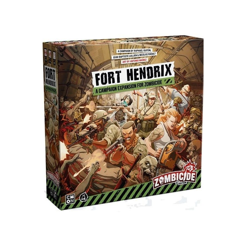 Acheter jeu de société Zombicide (Saison 1) - 2ème Edition : Fort Hendrix