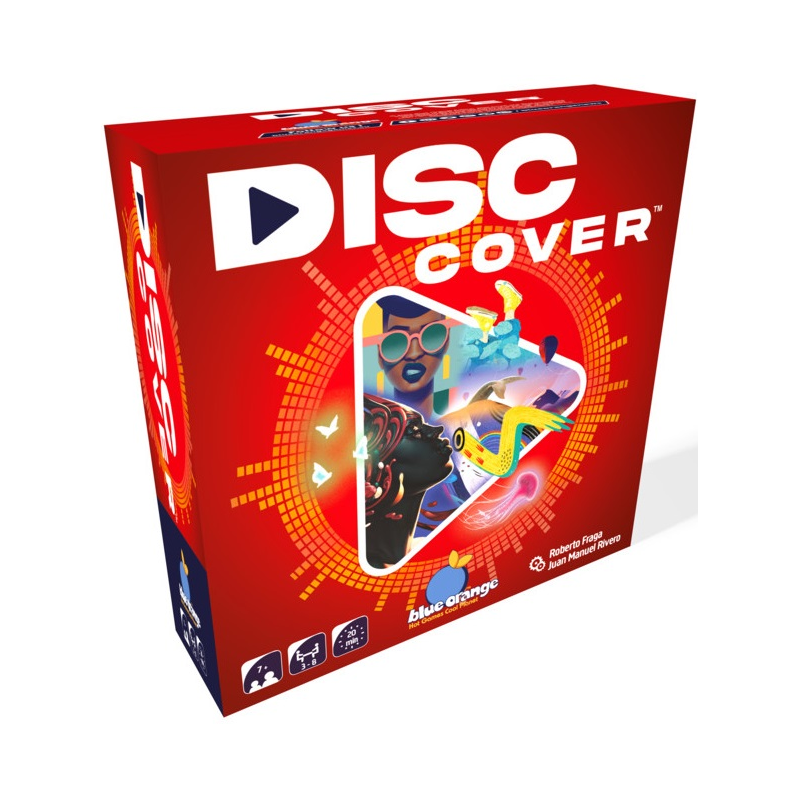 acheter le jeu de société Disc Cover Blue Orange