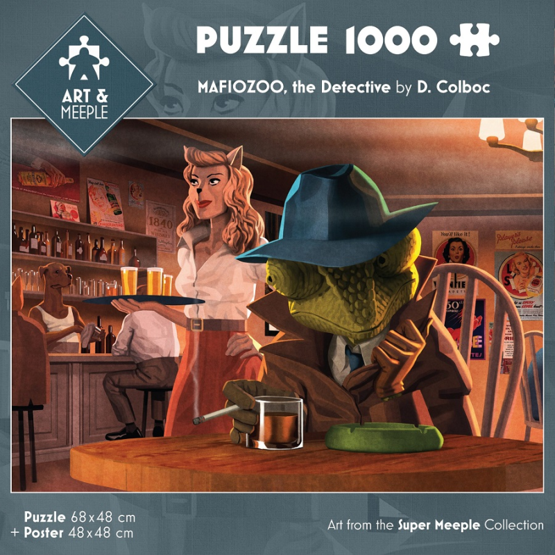 Acheter un puzzle 1000 pièces ART&MEEPLE