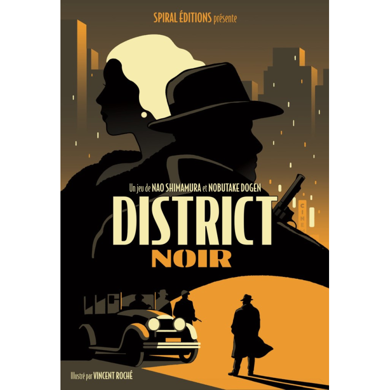 Acheter jeu de société District Noir