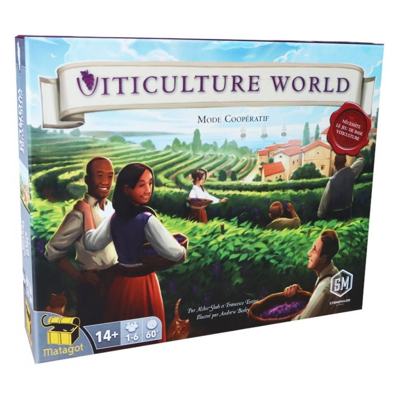 Acheter jeu de société Viticulture World