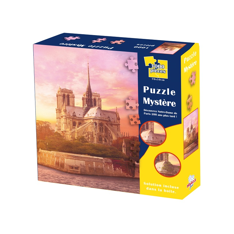Acheter Puzzle Mystère 1000 Pièces - Notre-Dame 200 ans plus tard