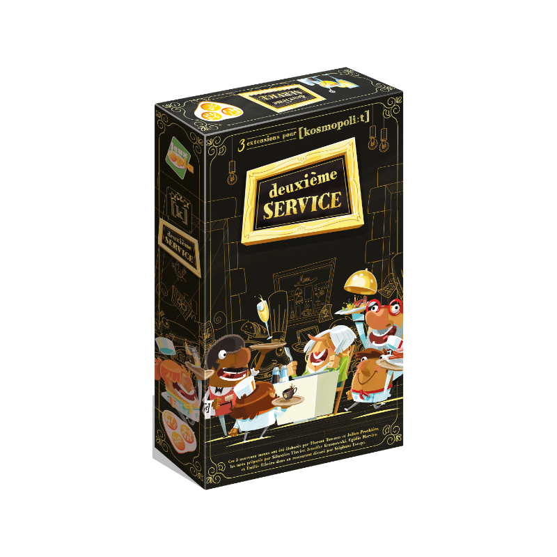 Acheter le jeu de société Kosmopolit extension 2ème service de Opla