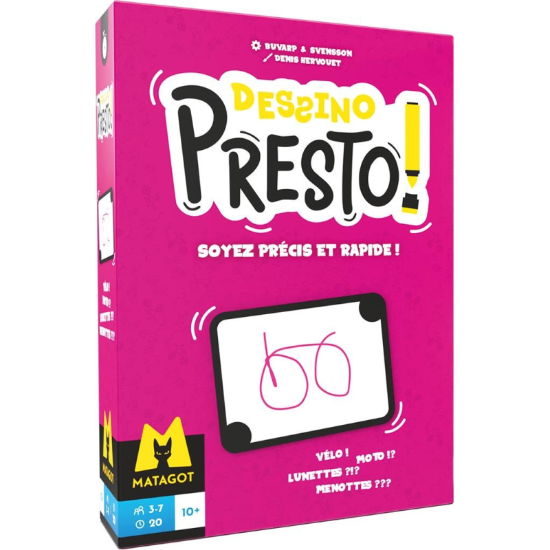 Acheter jeu de société Dessino Presto !