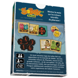 Acheter jeu de société Sobek 2 Joueurs - Les Trésors du Pharaon