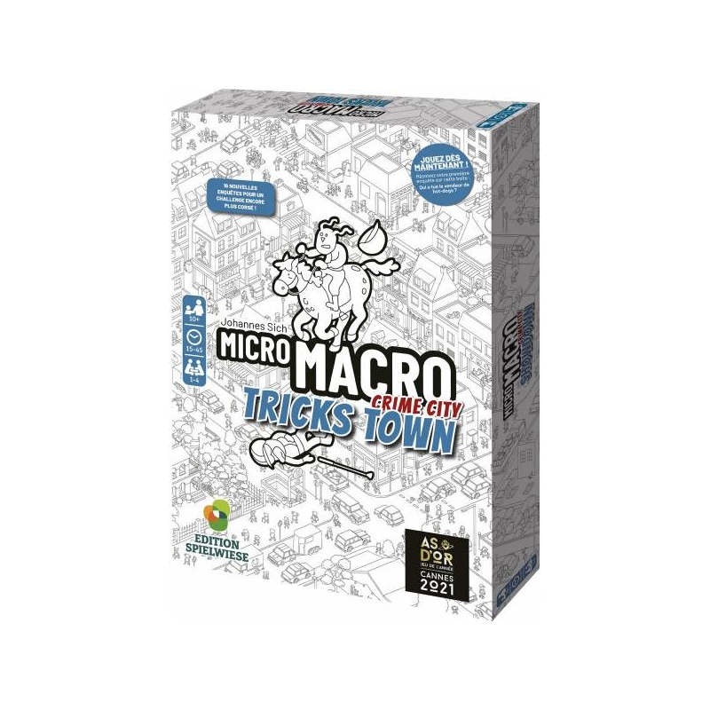 Acheter le jeu de société Micro Macro Crime City Tricks Town