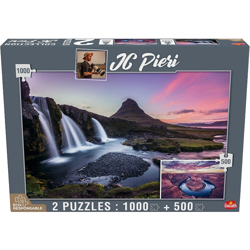 Acheter un puzzle 1000 pièces et 500 pièces JC Pieri